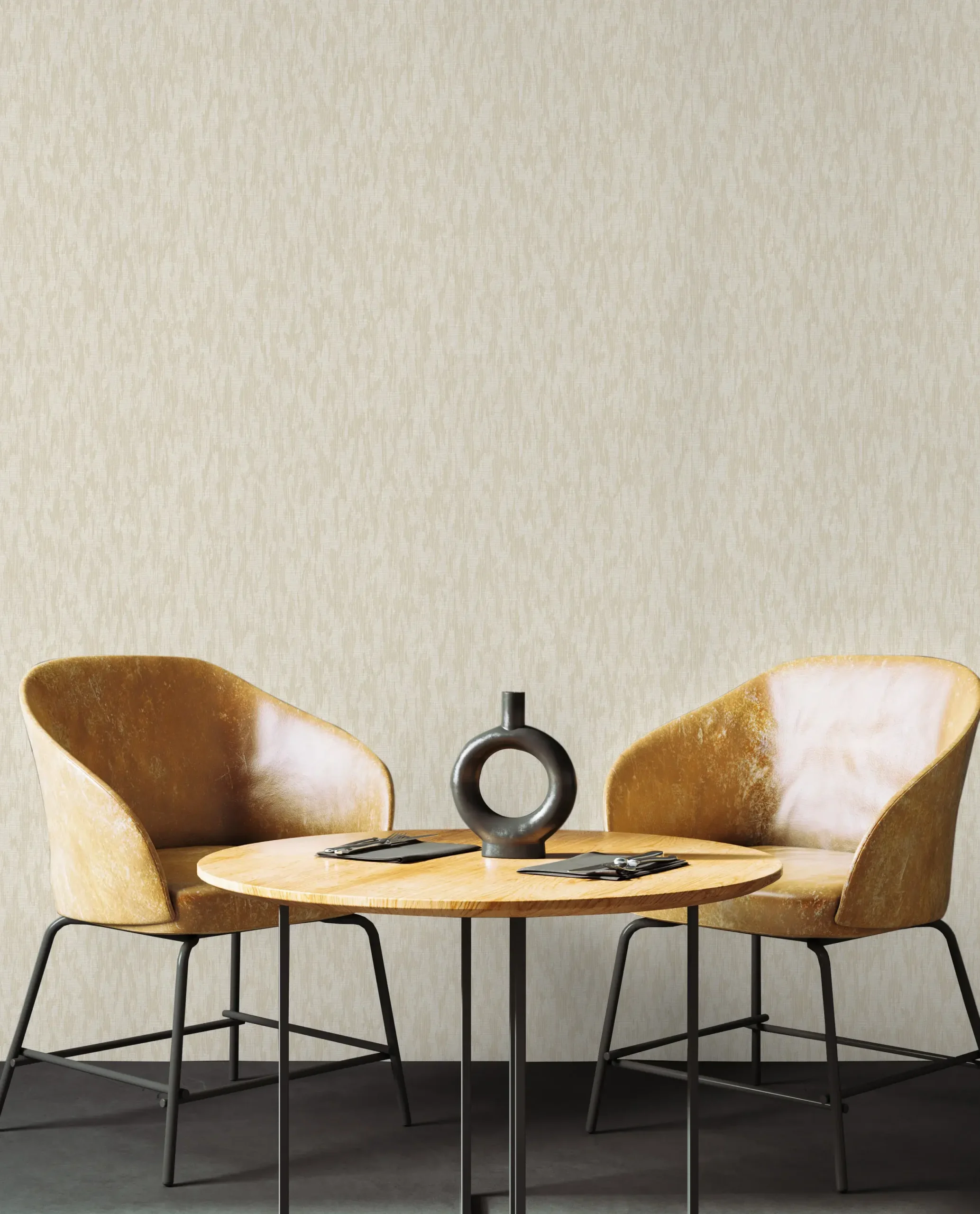 Beige Embossed Wallpaper – Understated Shimmer (24108-2)